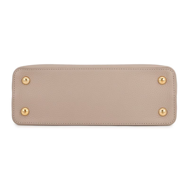 Louis Vuitton Leather Capucines MM 2-Way Shoulder Bag Gale
