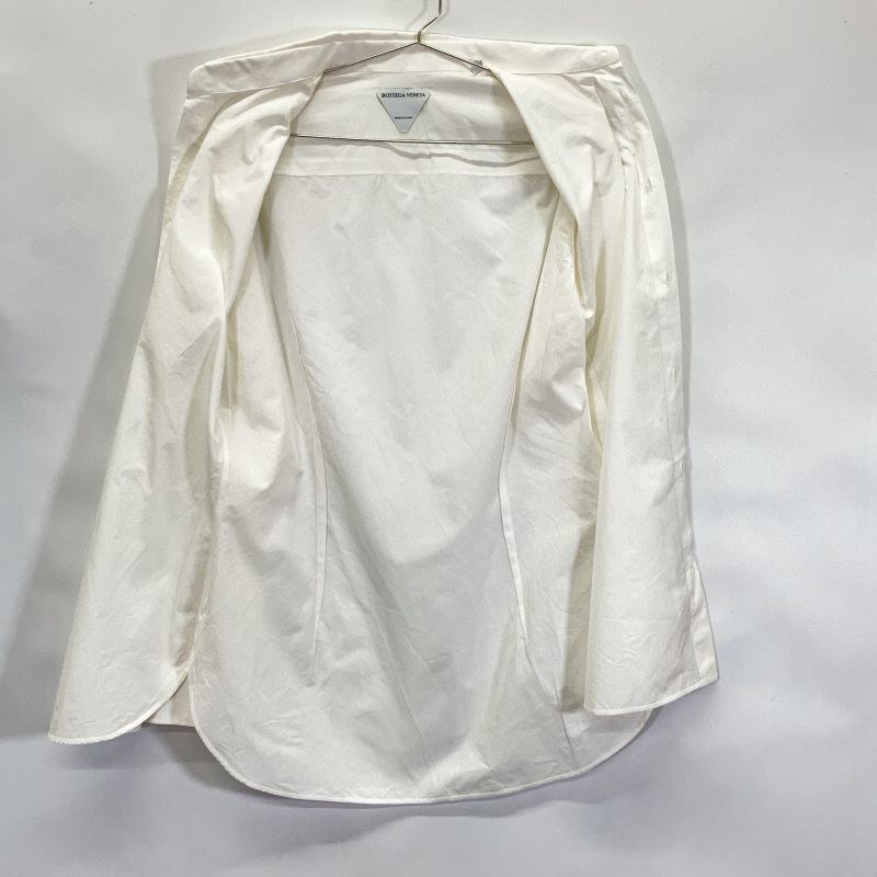 Bottega Veneta Shirt Fine Cotton Popeline 41 ) White