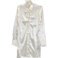 Bottega Veneta Catwalk Collection Satin 36 Hat ) White