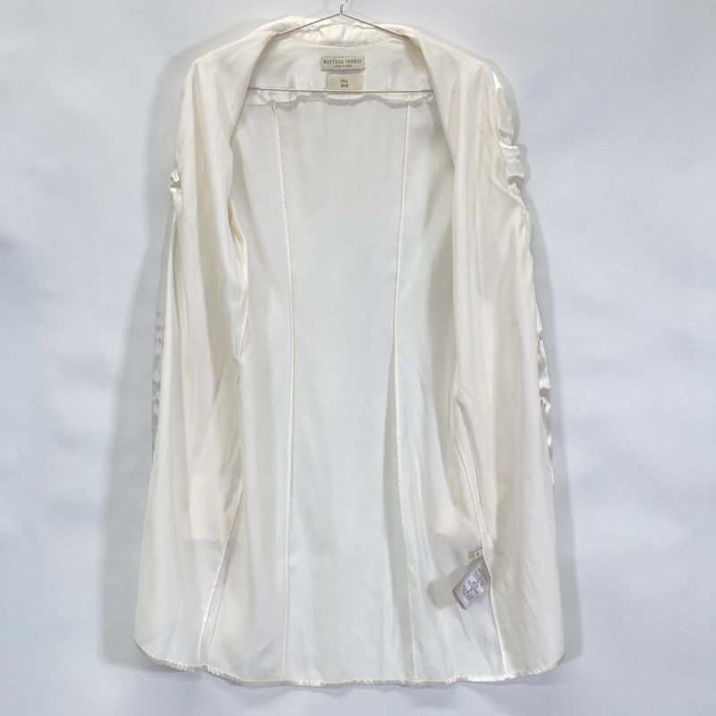 Bottega Veneta Catwalk Collection Satin 36 Hat ) White