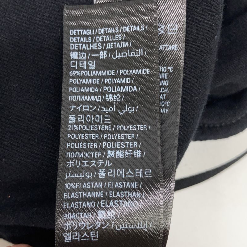 Balenciaga Patched Brief Dress Black XS