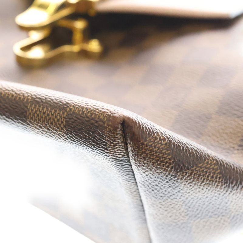 Louis Vuitton Damier Clapton Backpack Brown Pink