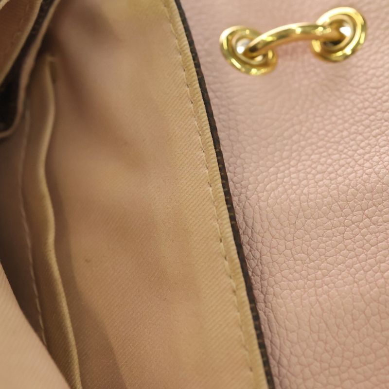 Louis Vuitton Damier Clapton Backpack Brown Pink