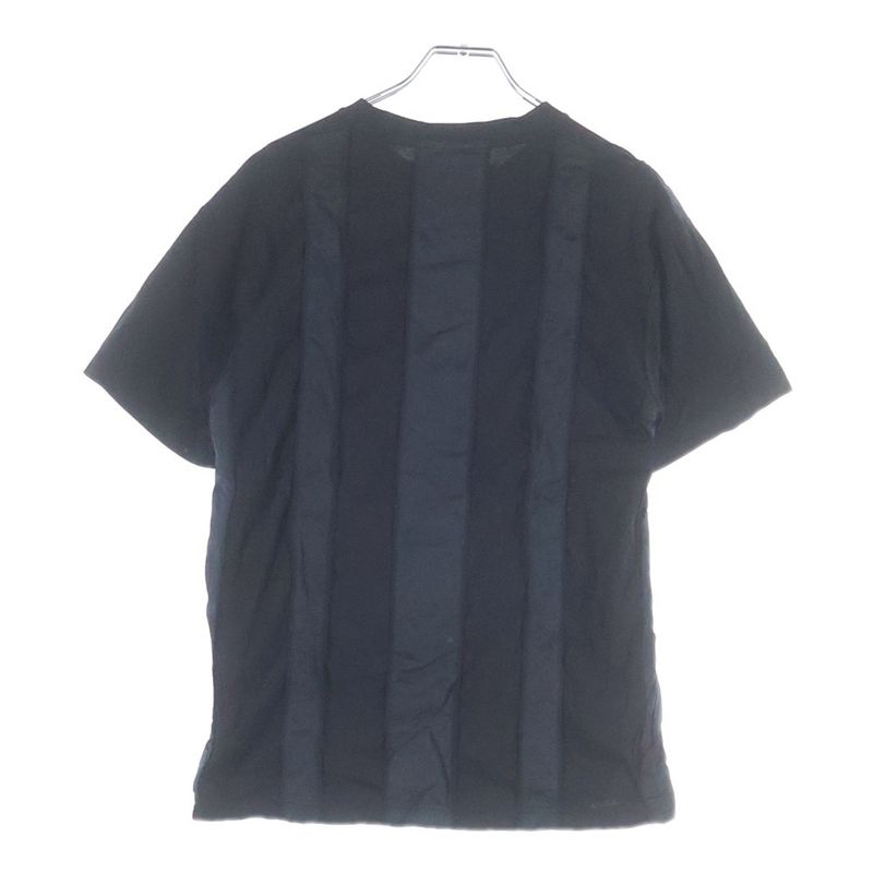 Prada Nylon Trim T-Shirt Black