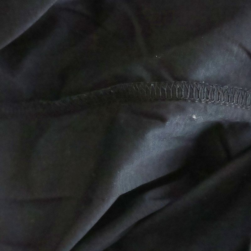 Prada Nylon Trim T-Shirt Black