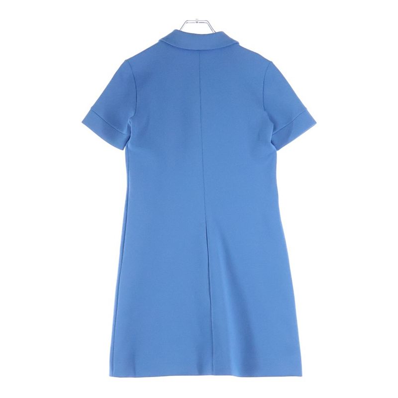 Prada Button Dress Light Blue