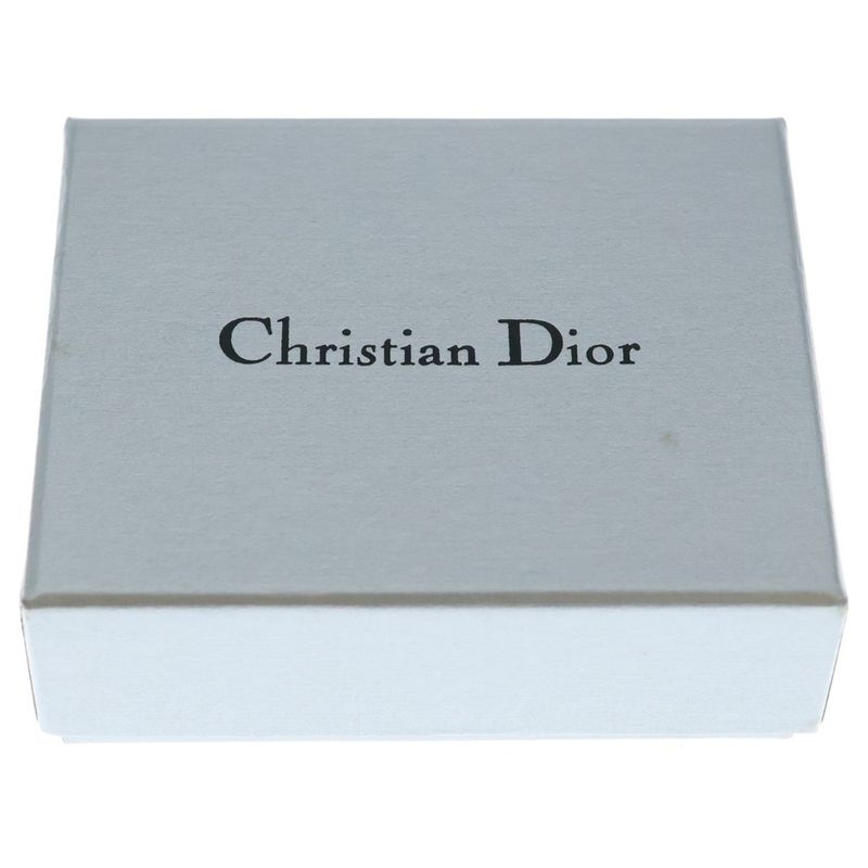 Dior Trotter Square Earrings Gold