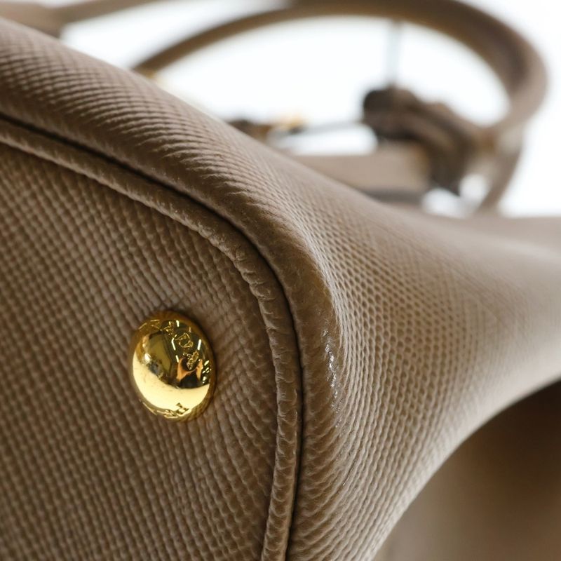 Prada Double Medium Saffiano Leather Bag