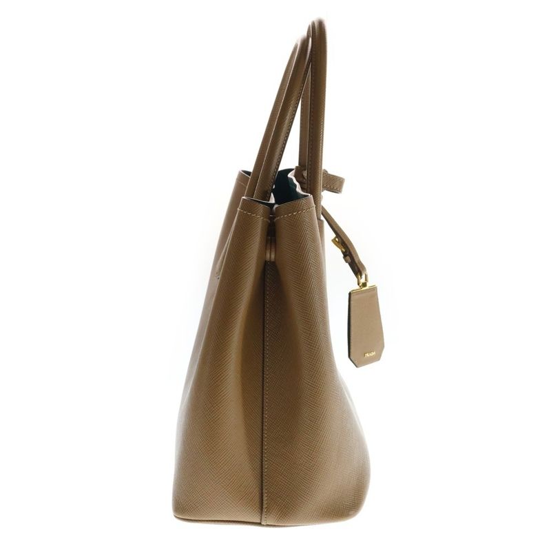 Prada Double Medium Saffiano Leather Bag