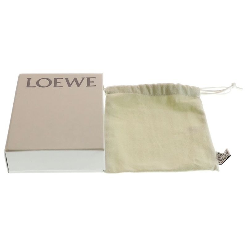 Loewe Puzzle Long Coin Card Holder Wallet Black