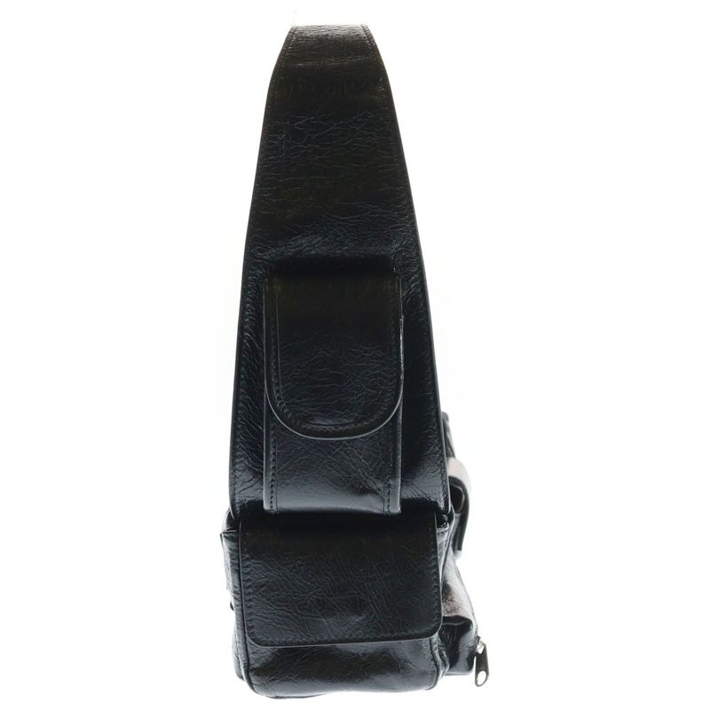 Balenciaga Superbusy Sling Bag Super Business Ring Black
