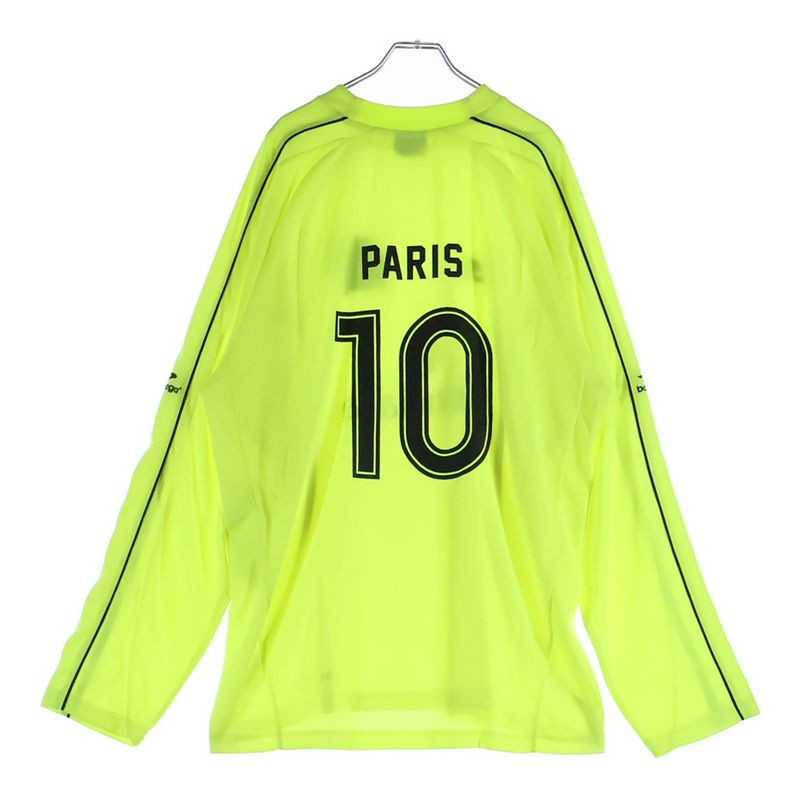 Balenciaga Soccer Paris Front Embroidery Pullover Long Sleeve Sweater