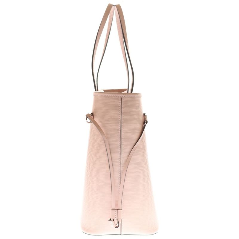 Louis Vuitton Epi Neverfull MM Tote Pink Leather Silver Hardw