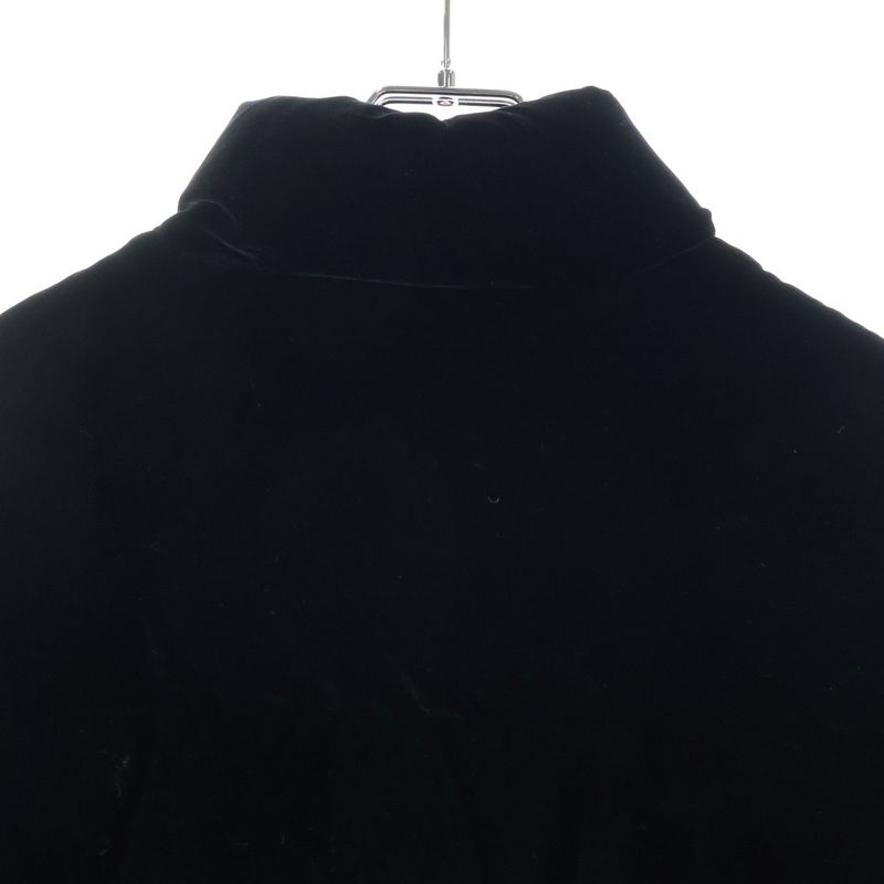 Prada Convertible Cropped Velour Velvet Down Jacket Vest