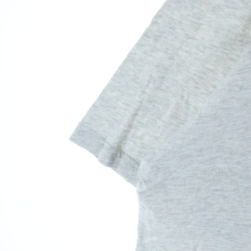 Balenciaga BB Logo Crew Neck Short Sleeve T-Shirt Gray