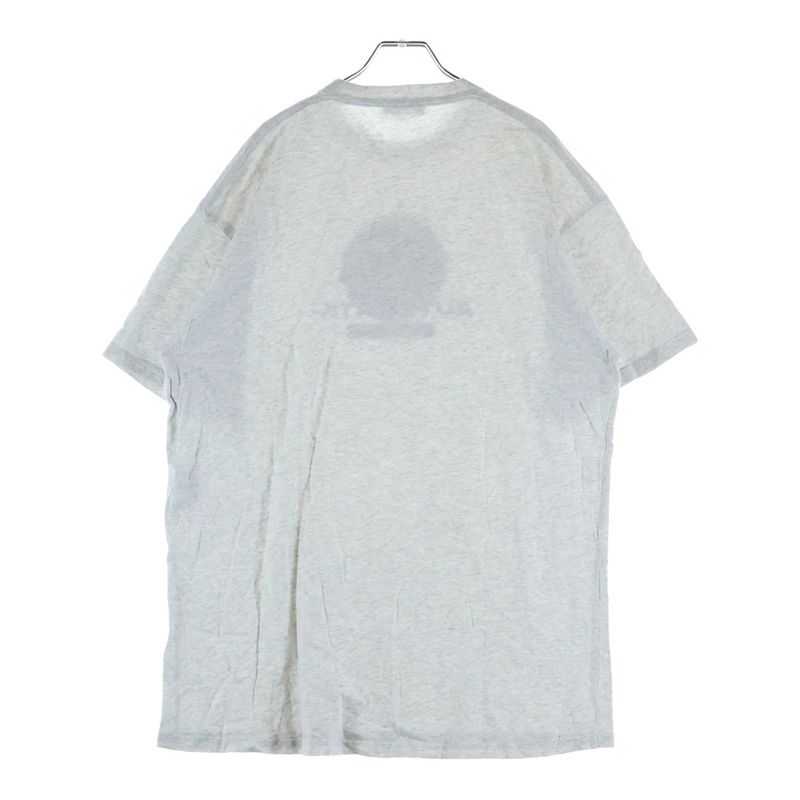 Balenciaga BB Logo Crew Neck Short Sleeve T-Shirt Gray