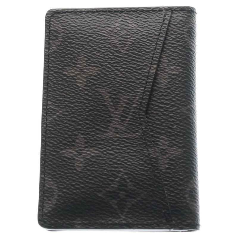Louis Vuitton Organizer de Poche Monogram Eclipse Leather Card Case Pass