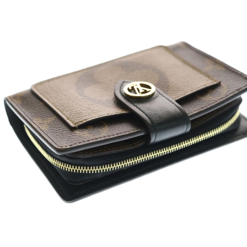 Louis Vuitton Monogram Giant Reverse Portefeuille Juliette Leather Compact