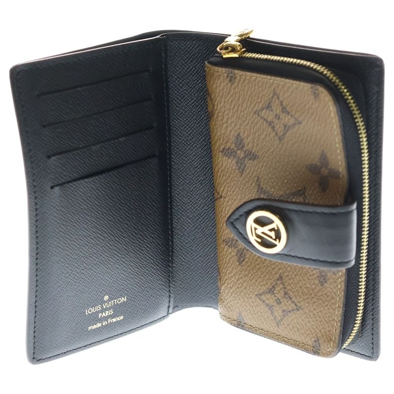 Louis Vuitton Monogram Giant Reverse Portefeuille Juliette Leather Compact