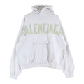 Balenciaga Tape Type Ripped Pocket Hoodie Sweater