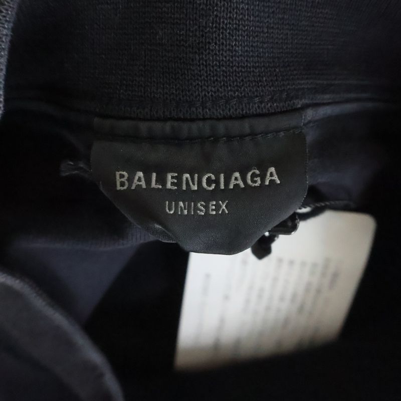 Balenciaga Medium Fit L S T-Shirt Distressed Inside Out Long Sleeve
