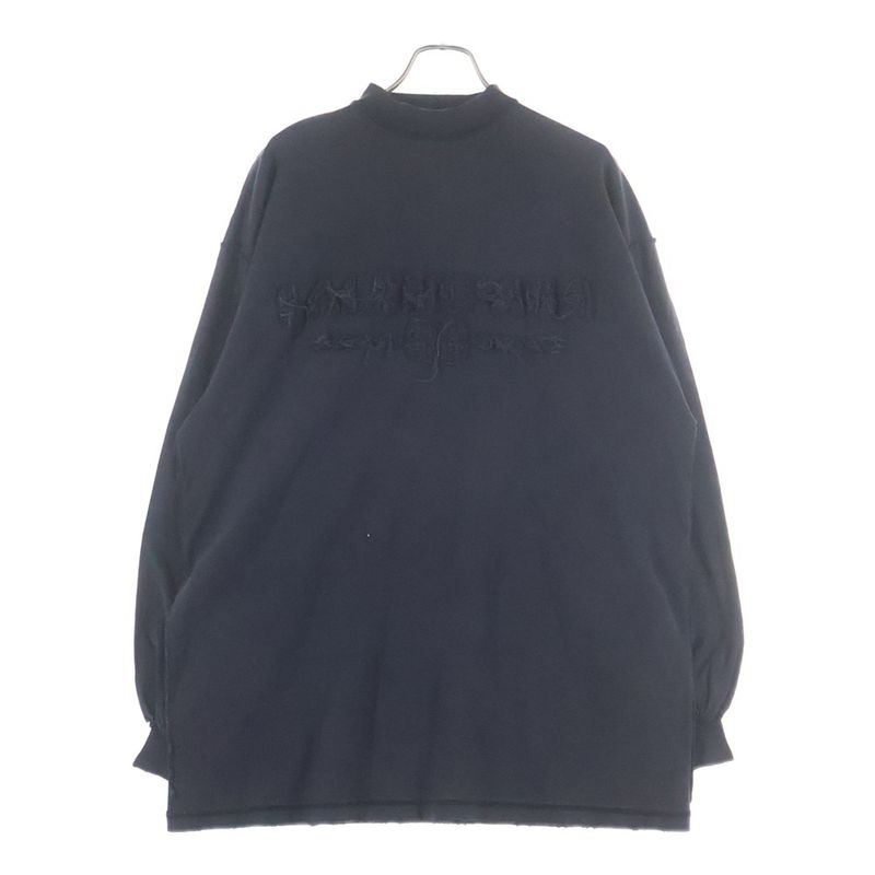 Balenciaga Medium Fit L S T-Shirt Distressed Inside Out Long Sleeve