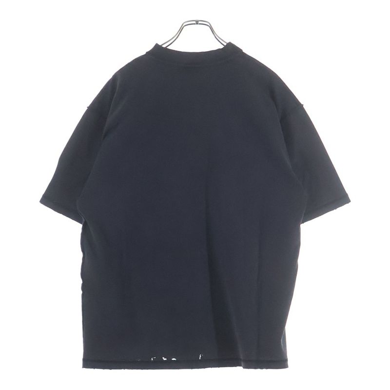 Balenciaga Medium Fit T-Shirt Distressed Inside Out Short Sleeve