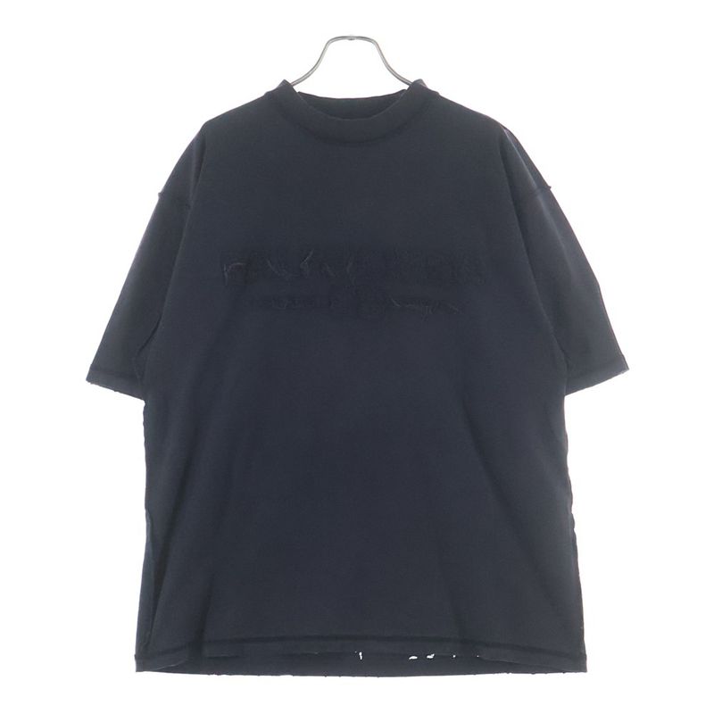 Balenciaga Medium Fit T-Shirt Distressed Inside Out Short Sleeve