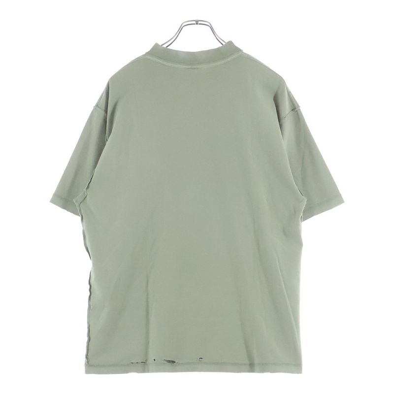 Balenciaga Medium Fit T-Shirt Distressed Inside Out Short Sleeve