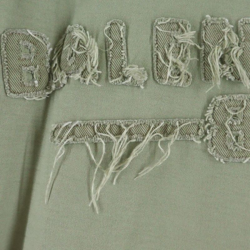 Balenciaga Medium Fit T-Shirt Distressed Inside Out Short Sleeve