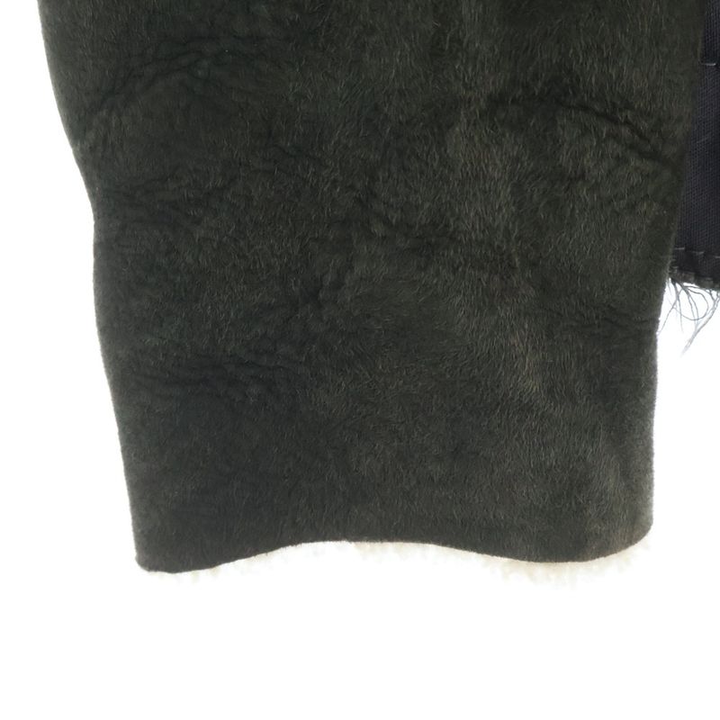 Dolce & Gabbana Nylon Field Fur Jacket Cut Replacement Lining Fur