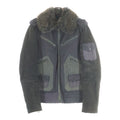 Dolce & Gabbana Nylon Field Fur Jacket Cut Replacement Lining Fur