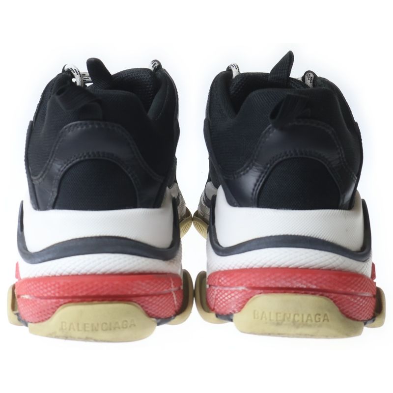 Balenciaga Triple S Low Cut Dad Sneakers Black