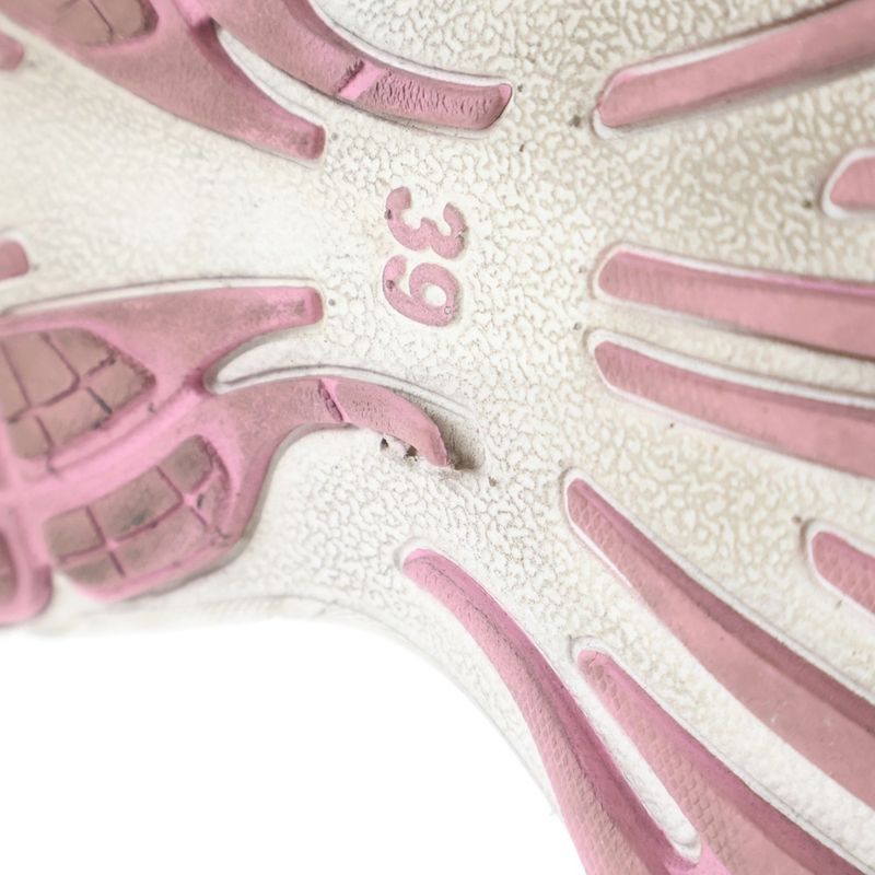 Balenciaga Monday Low Cut Sneakers Shoes White Pink