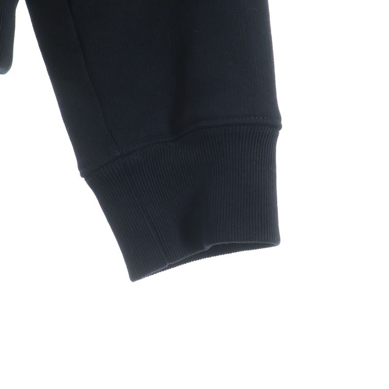 Loewe Anagram Embroidery Crew Neck Sweatshirt Black Flat