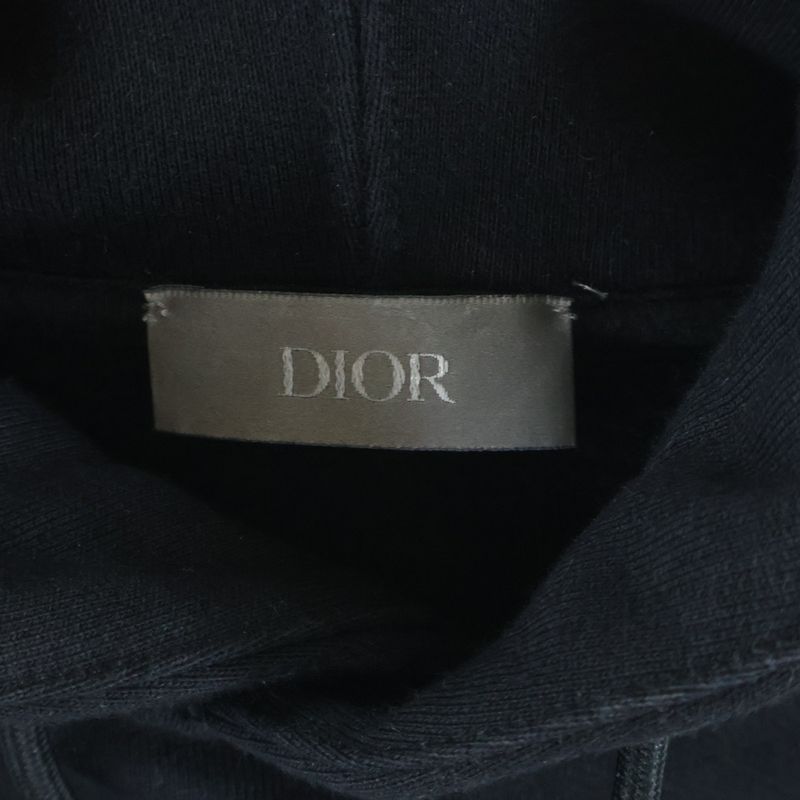 Dior CD Icon Pullover Hoodie Black Sweater