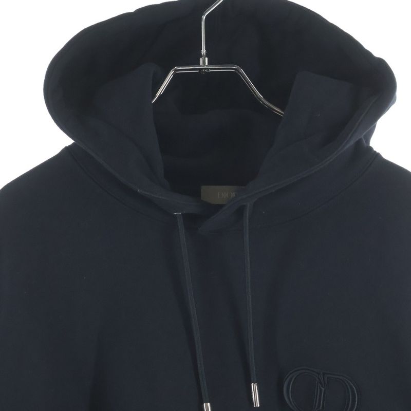 Dior CD Icon Pullover Hoodie Black Sweater