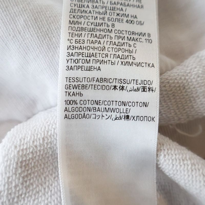 Balenciaga Tape Type Ripped Pocket Hoodie Tee Pullover White Sweater