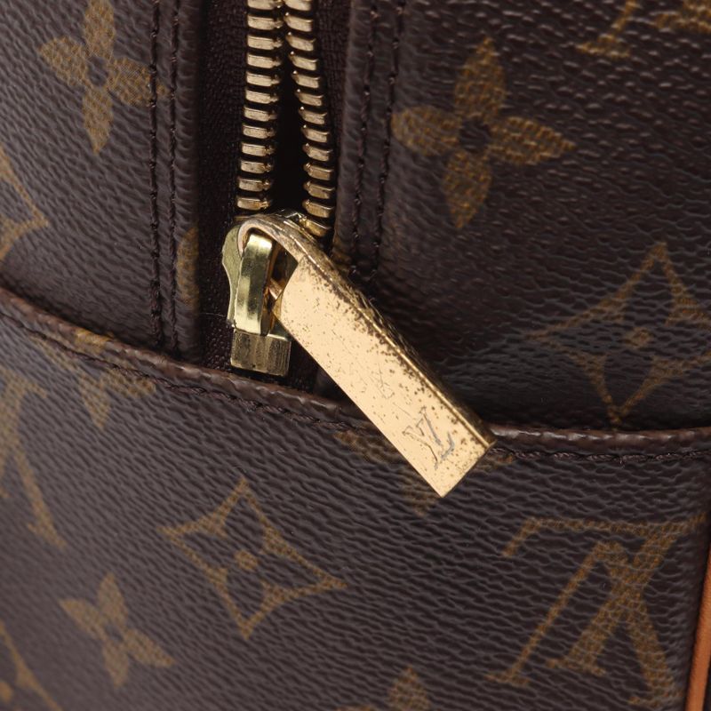 Louis Vuitton Shoulder Bag Cite GM Canvas Leather