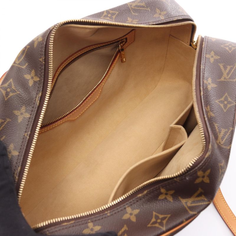 Louis Vuitton Shoulder Bag Cite GM Canvas Leather