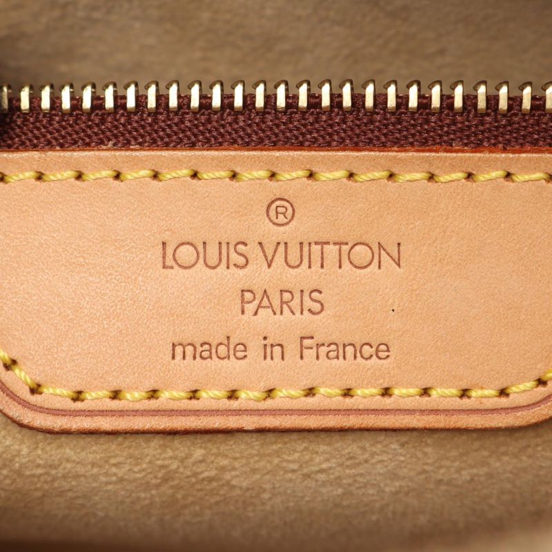 Louis Vuitton Shoulder Bag Cite GM Canvas Leather