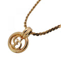 Dior Necklace CD Logo Gold Plated