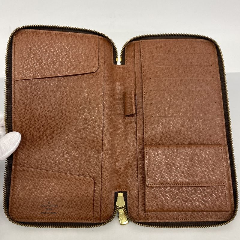 Louis Vuitton Wallet Monogram Organizer Voyage Brown