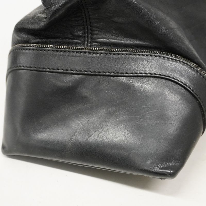 Chanel Handbag Calfskin Black Silver