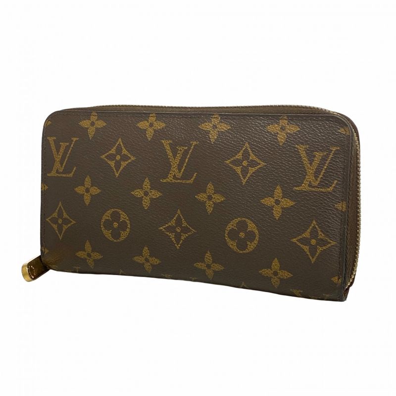 Louis Vuitton Wallet Monogram Zippy Brown