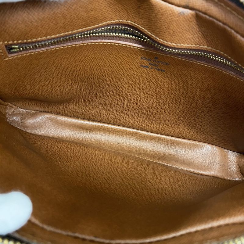 Louis Vuitton Clutch Monogram Marly Dragonne GM Brown