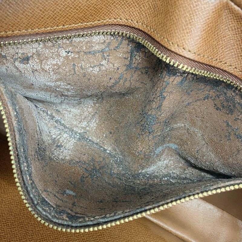 Louis Vuitton Clutch Monogram Marly Dragonne GM Brown