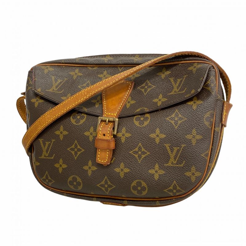 Louis Vuitton Shoulder Bag Monogram Genefille MM Brown
