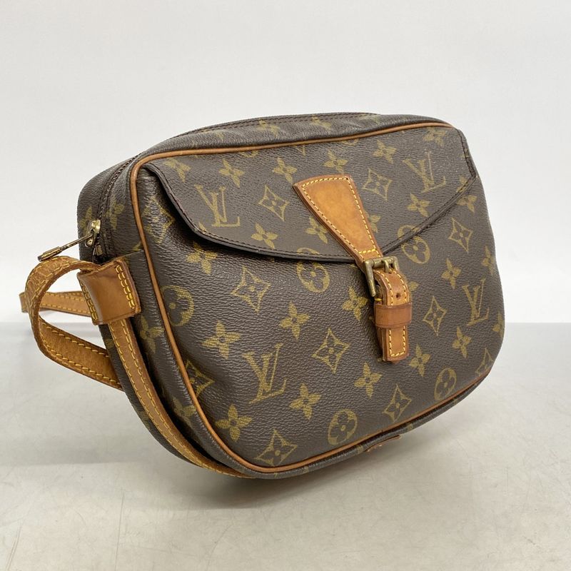 Louis Vuitton Shoulder Bag Monogram Genefille MM Brown
