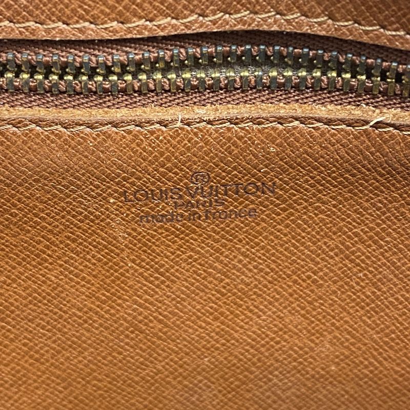 Louis Vuitton Shoulder Bag Monogram Genefille MM Brown